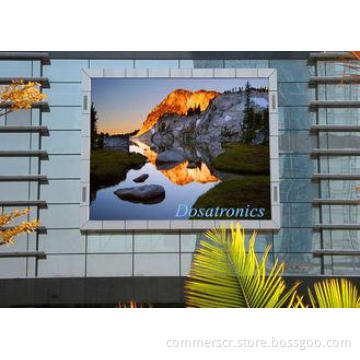 Waterproof IP68 Outdoor LED Advertising Screens For Shoppin